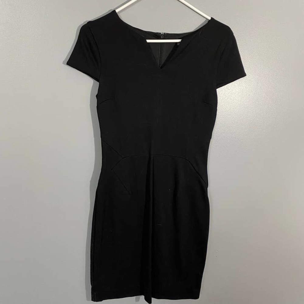 Mix by 41 Hawthorn Black Cap Sleeve Dress Size Small